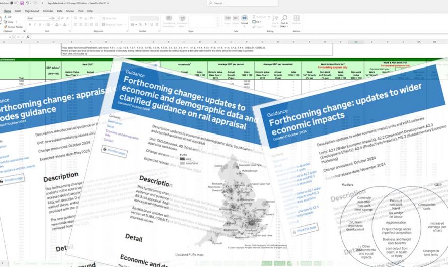 What’s new in TAG for Autumn 2024? The latest changes to DfT’s Transport Analysis Guidance