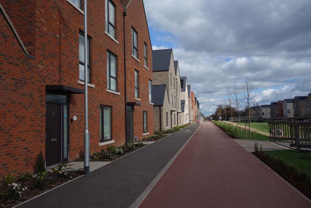 Illustrative photo of a housing development